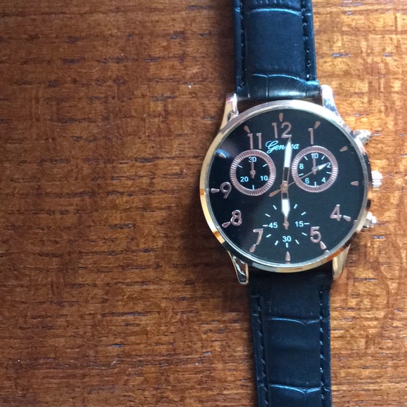 Other - BRAND NEW! Never worn leather band watch.